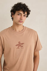 DRIFTER SS T-SHIRT - CLAY