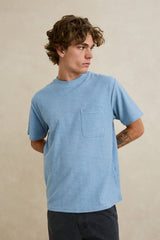 VINTAGE TERRY SS T-SHIRT SLATE