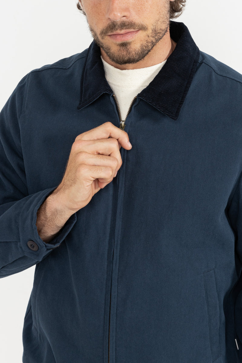 JAMES JACKET - NAVY – Papua Market