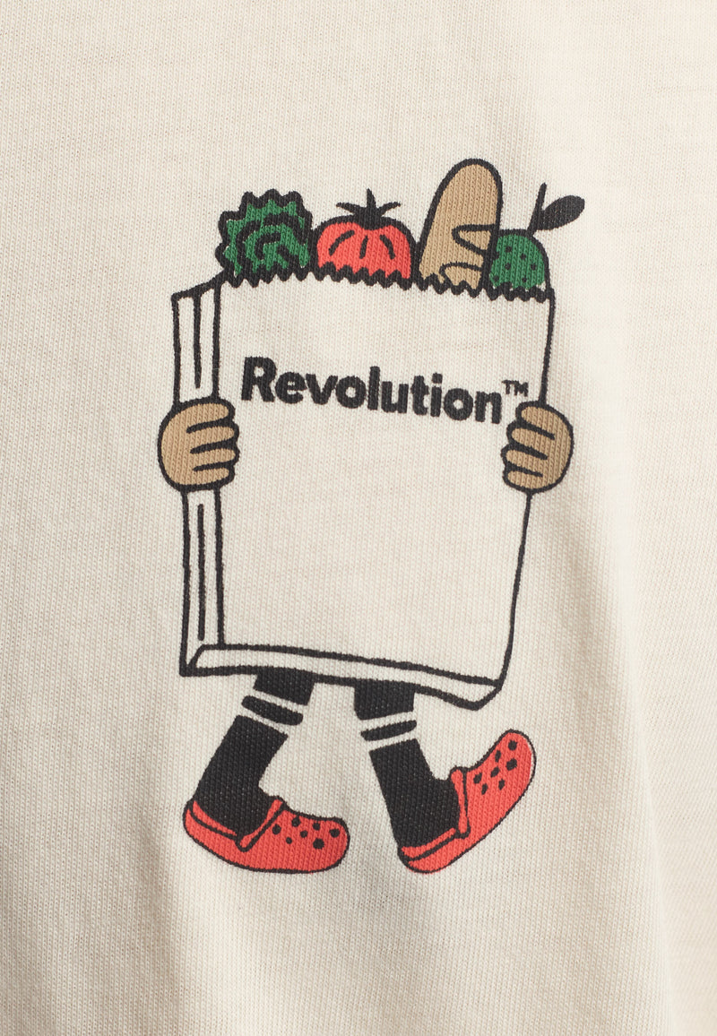 PRINTED T-SHIRT / 1422GRO - OFF-WHITE