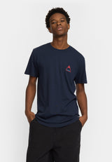 PRINTED T-SHIRT / 1427 HIK - NAVY