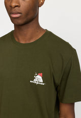 PRINTED T-SHIRT / 1427 WAL - ARMY