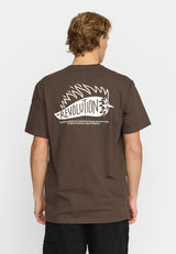 APPLICATION T-SHIRT / 1428 CHI - BROWN