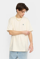 APPLICATION T-SHIRT / 1433 DAT - OFFWHITE MELANGE