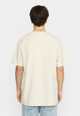 APPLICATION T-SHIRT / 1433 DAT - OFFWHITE MELANGE