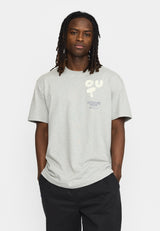 APPLICATION T-SHIRT / 1436 CHA - GREY MELANGE