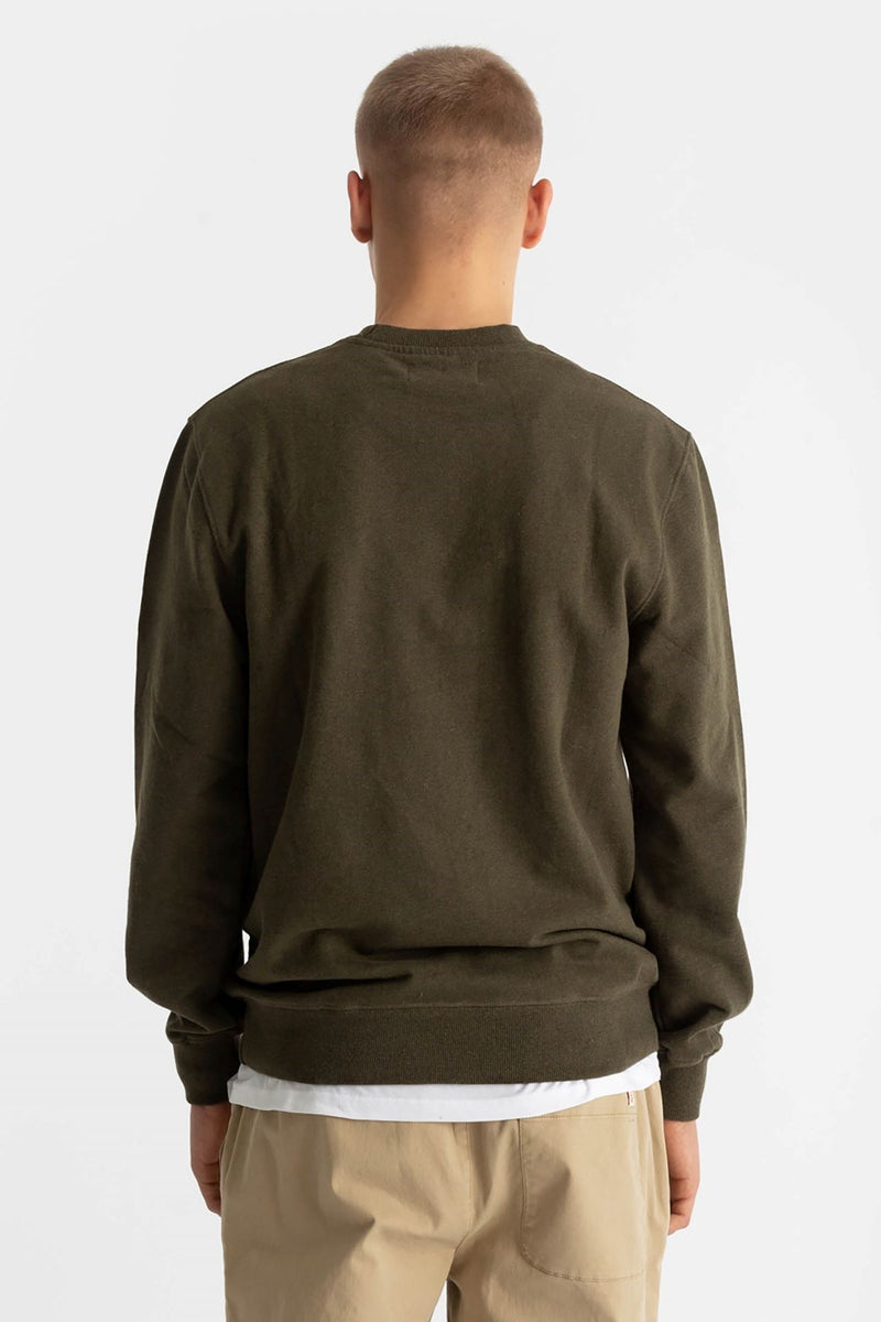 Crewneck / 2718 - Army-Melange