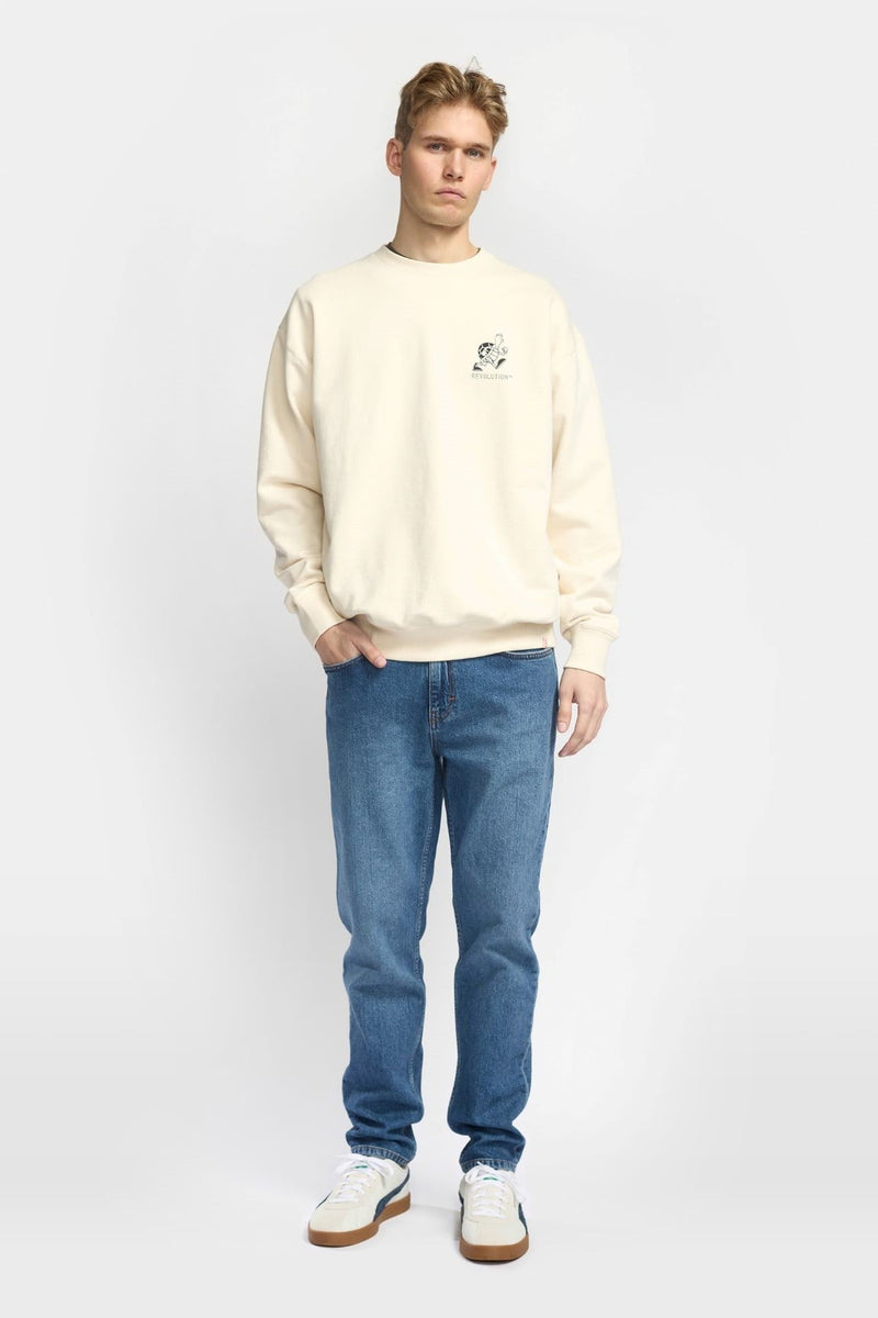 PRINTED CREWNECK / 2790SLO - OFF-WHITE