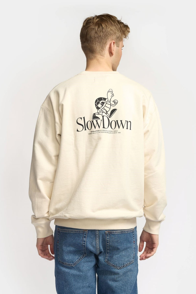 PRINTED CREWNECK / 2790SLO - OFF-WHITE