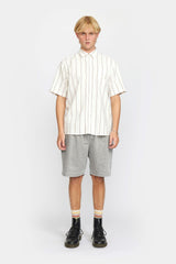 Short-sleeved Loose Shirt / 3105 - Off-White