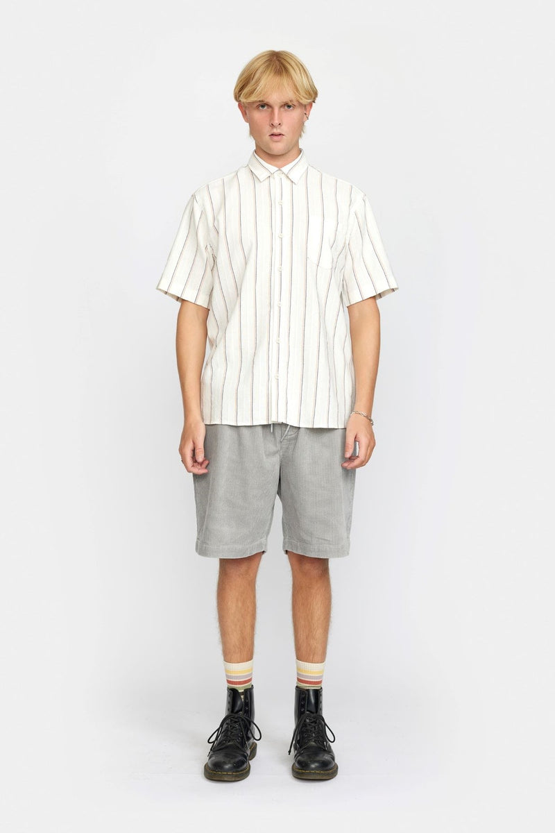 Short-sleeved Loose Shirt / 3105 - Off-White