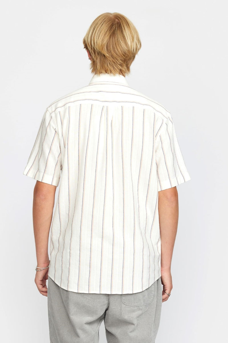 Short-sleeved Loose Shirt / 3105 - Off-White