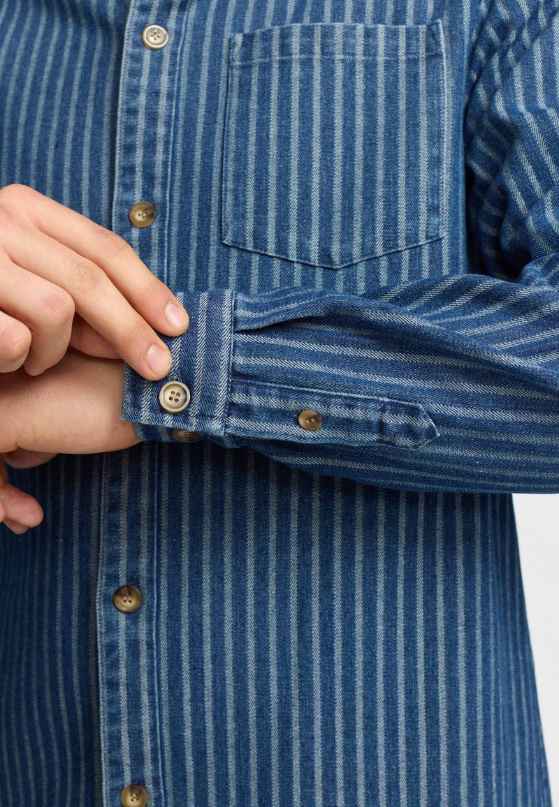 CASUAL SHIRT / 3205 - BLUE