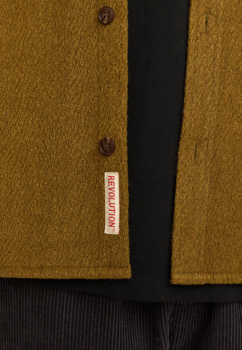 WORKER OVERSHIRT / 3216 - DUSTBROWN