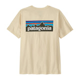 M'S P-6 LOGO T-SHIRT - UNDYED NATURAL