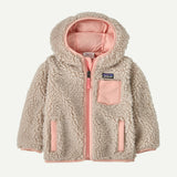 BABY RETRO-X HOODY NATURAL W/SUNLIT PINK