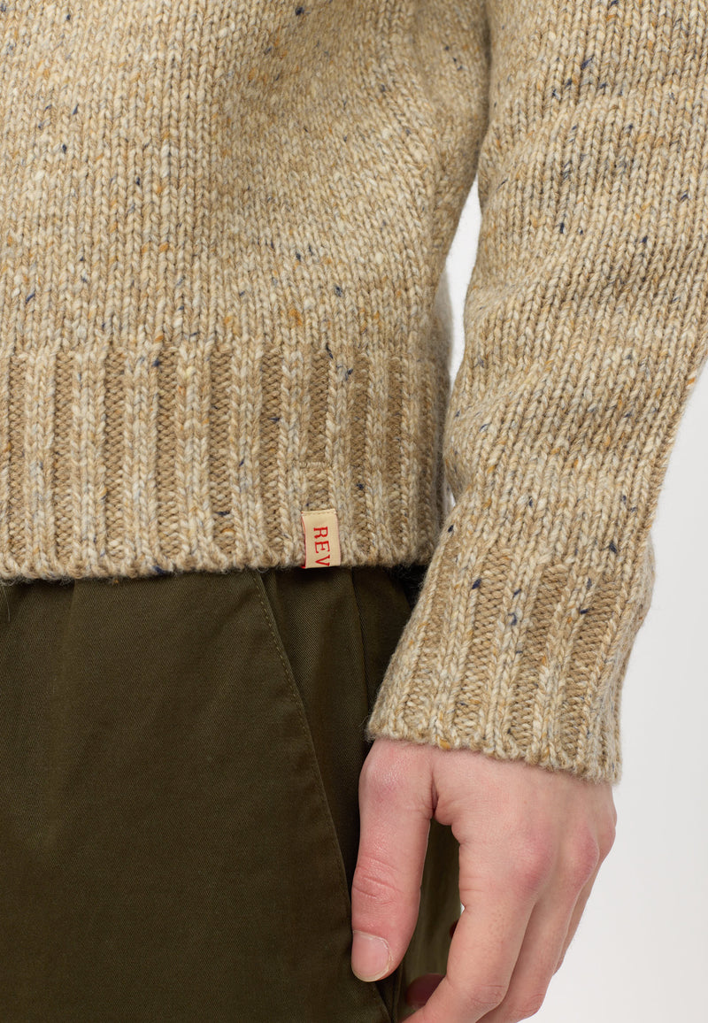 KNIT SWEATER / 6538 - OFFWHITE