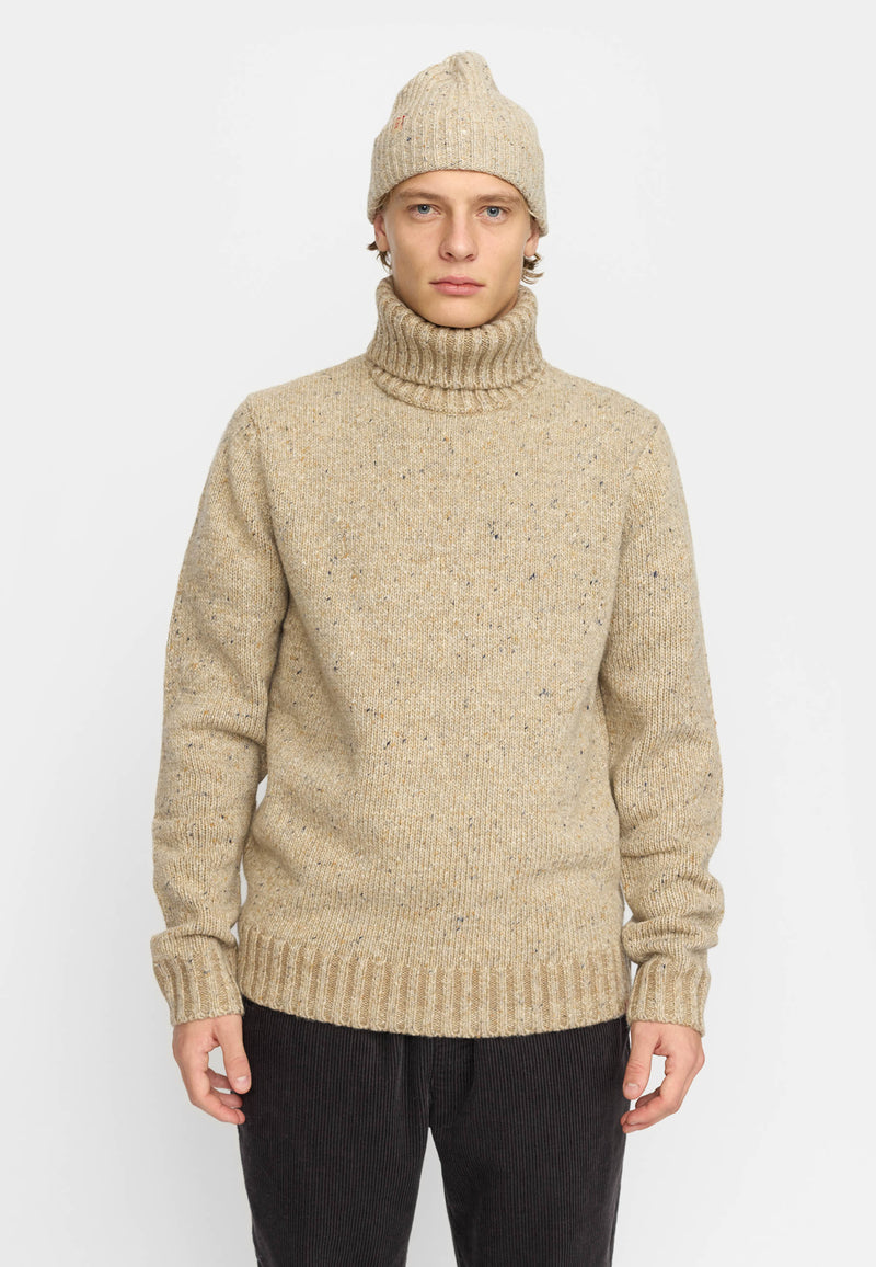 HIGH-NECK SWEATER / 6568 - OFFWHITE