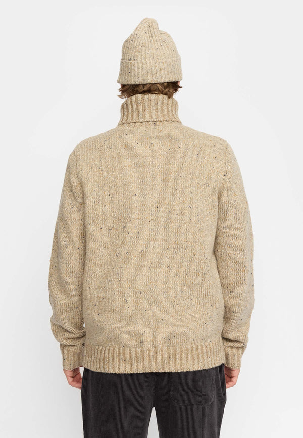 HIGH-NECK SWEATER / 6568 - OFFWHITE