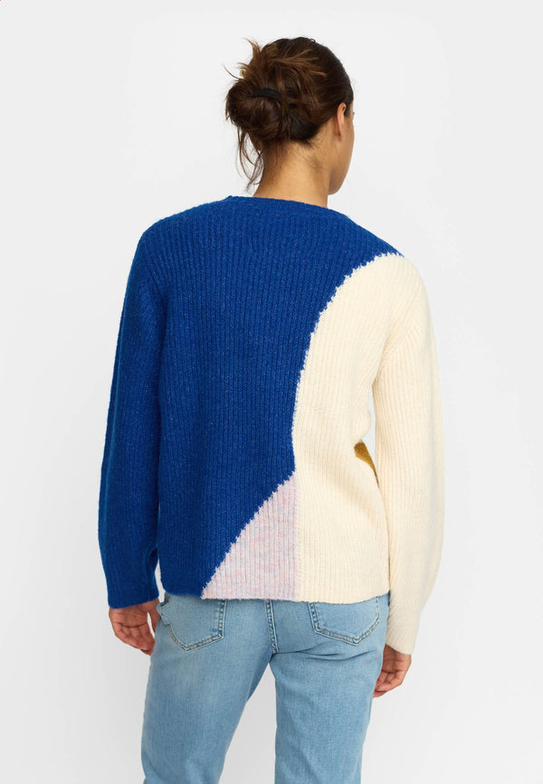 KNIT SWEATER / 66100 - BLUE