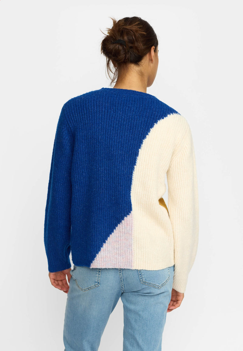 KNIT SWEATER / 66100 - BLUE