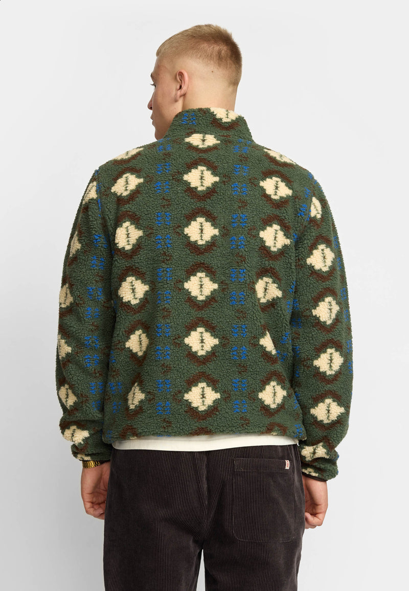 PRINTED POCKET TEDDY / 7019 - GREEN