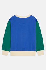 COLOR BLOCK SWEATSHIRT - ULTRAMARINE
