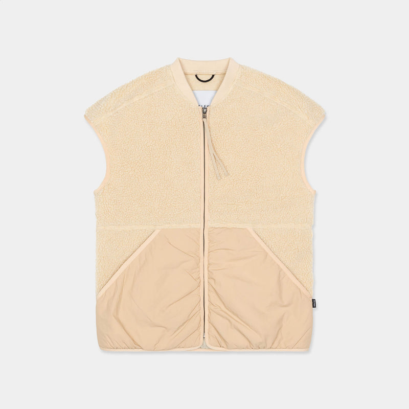 RIZZO FLEECE VEST / 77231 - BEIGE