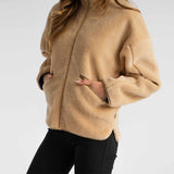 TEDDY JACKET / 77247 - KHAKI