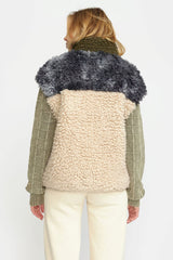 Chunky Teddy Vest / 77283 - Grey