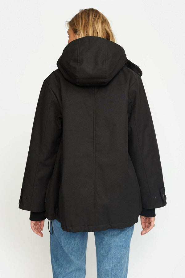 Short Parka / 77310 - Black