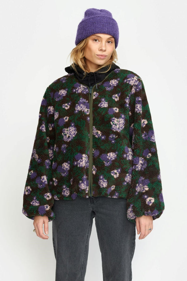 Printed Teddy / 77316 - Darkgreen