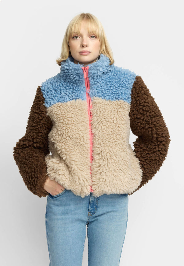 CHUNKY BLOCK TEDDY / 77319 - BLUE