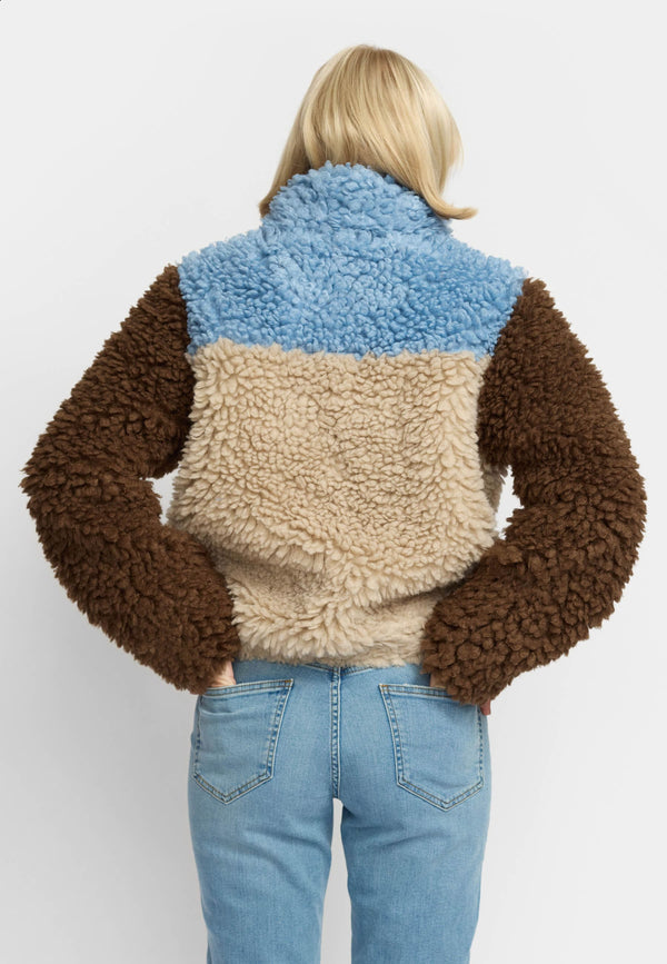 CHUNKY BLOCK TEDDY / 77319 - BLUE