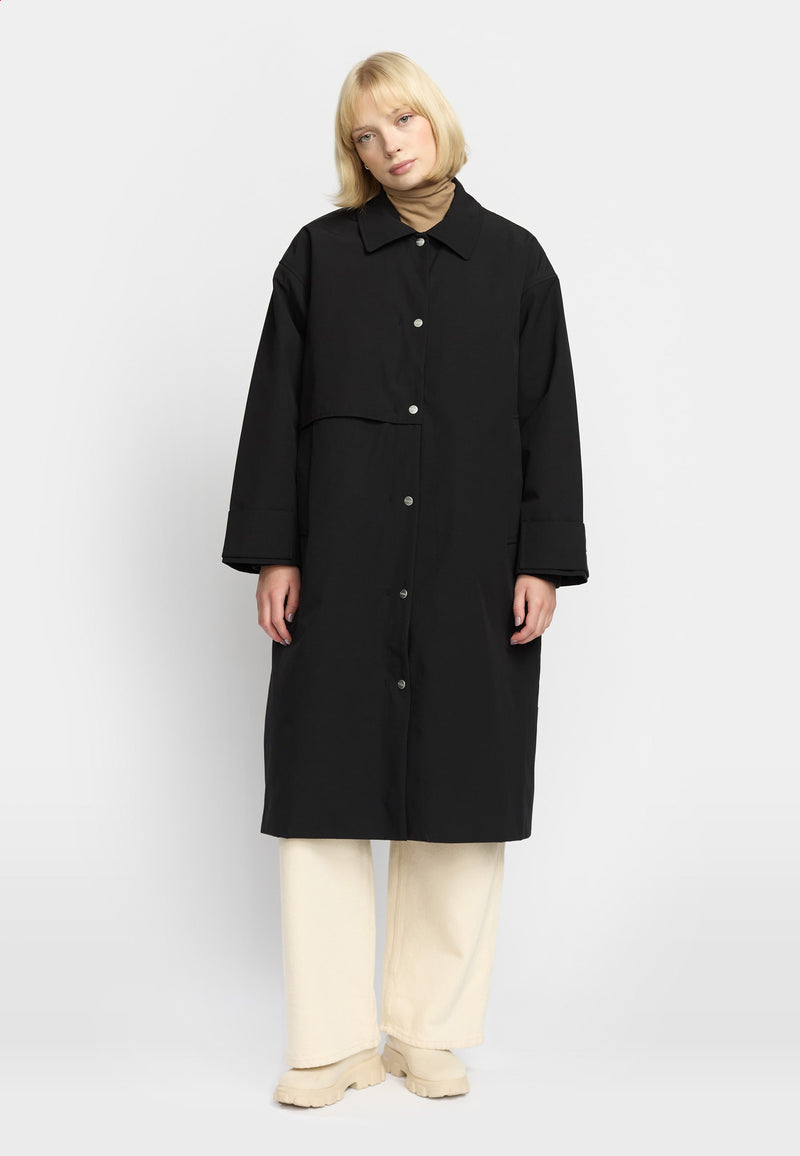 TRENCHCOAT / 77336 - BLACK