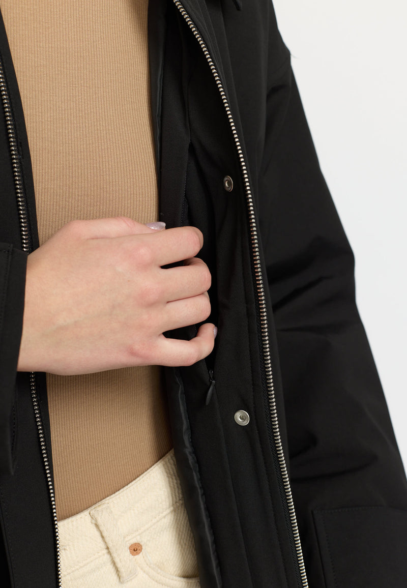 TRENCHCOAT / 77336 - BLACK