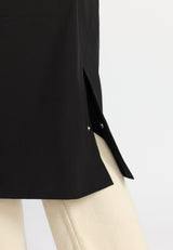 TRENCHCOAT / 77336 - BLACK