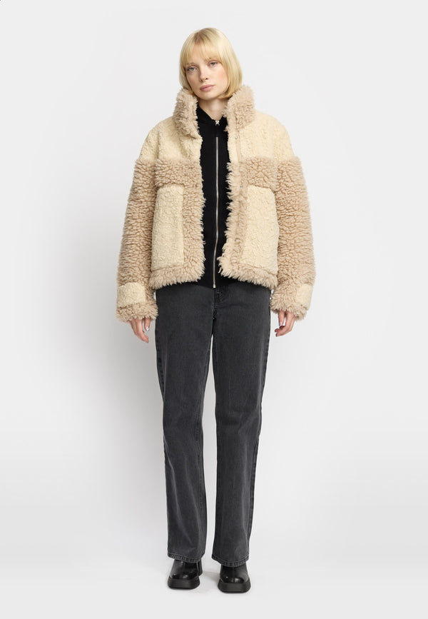 TEDDY JACKET / 77342 - OFFWHITE