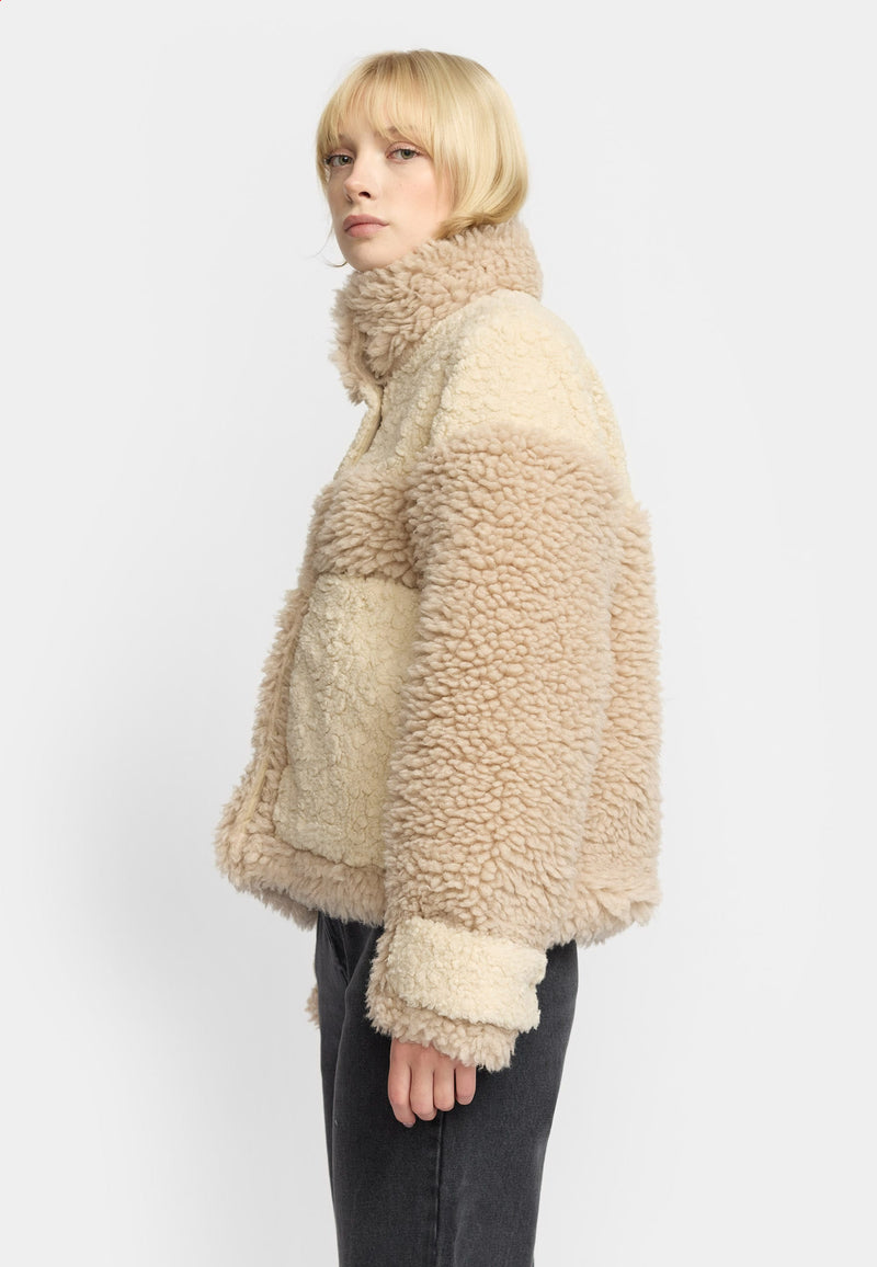 TEDDY JACKET / 77342 - OFFWHITE