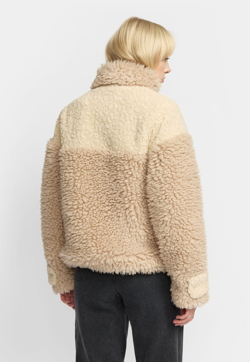 TEDDY JACKET / 77342 - OFFWHITE