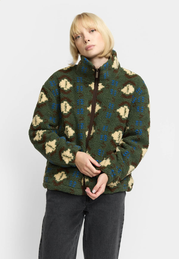 PRINTED TEDDY / 77344 - GREEN