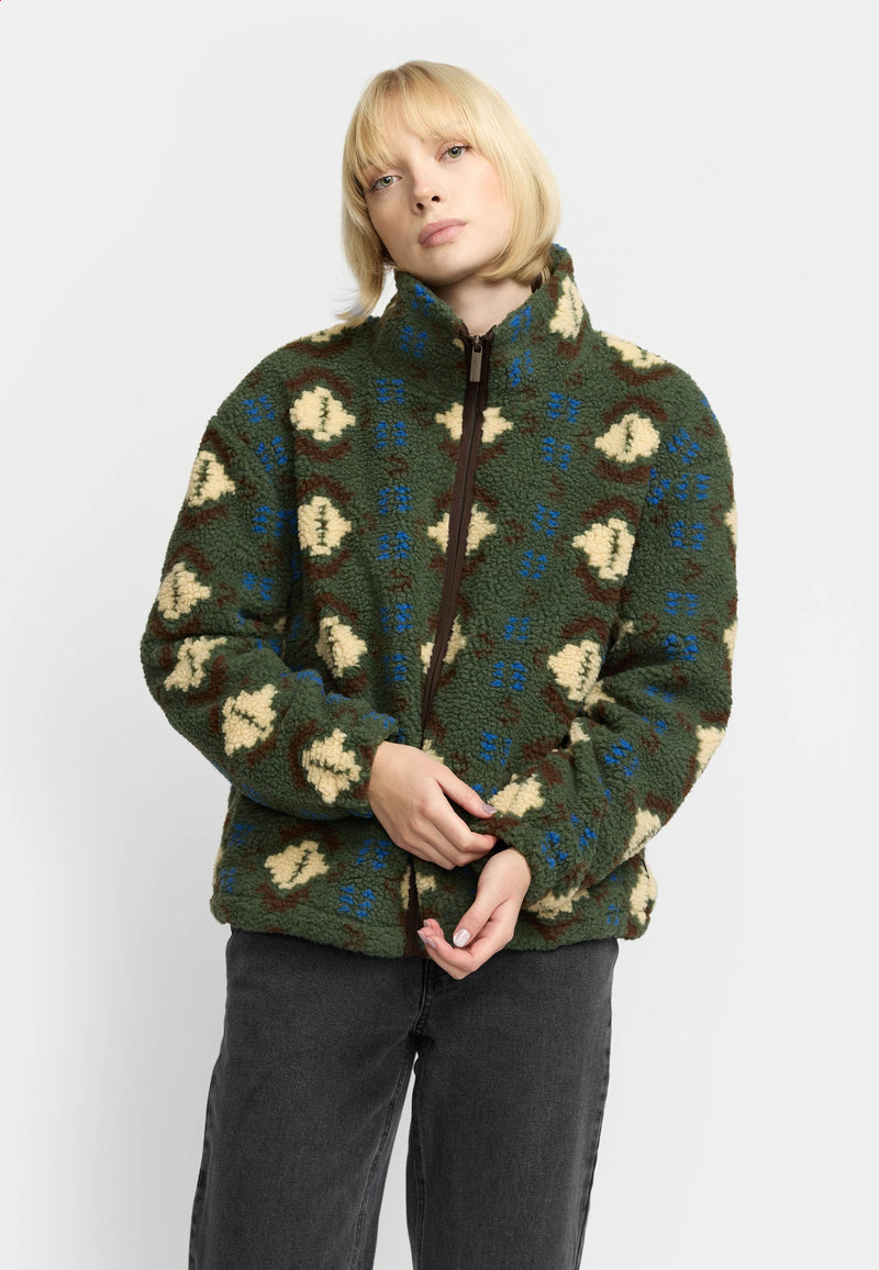PRINTED TEDDY / 77344 - GREEN