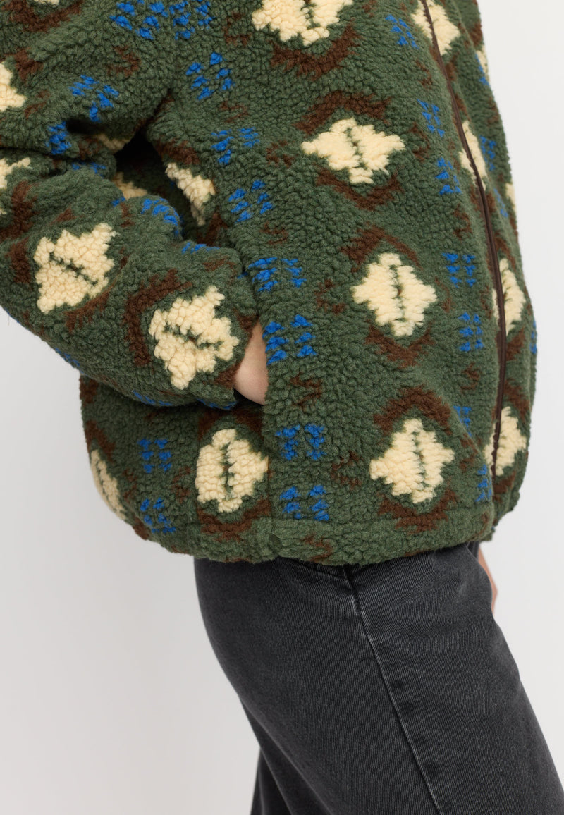 PRINTED TEDDY / 77344 - GREEN