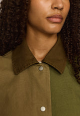 Block Trenchcoat / 77350 - Army