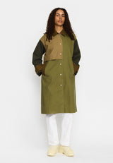 Block Trenchcoat / 77350 - Army