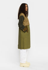 Block Trenchcoat / 77350 - Army