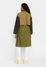 Block Trenchcoat / 77350 - Army