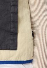 Quilted Patchwork Vest / 77362 - Lightpurple