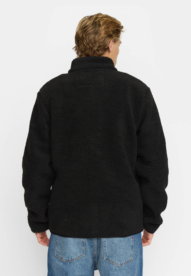 POCKET TEDDY JACKET / 7816 - BLACK