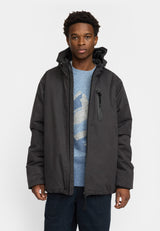 PADDED CITY JACKET / 7878 - BLACK